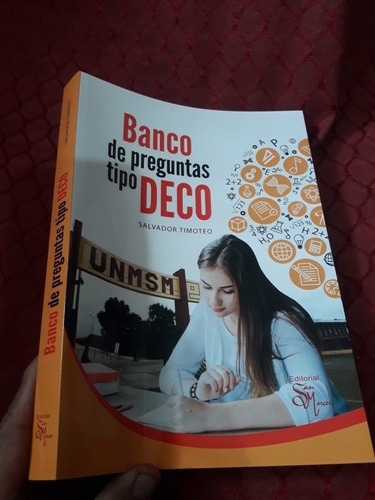 Libro De Banco De Preguntas Tipo Deco Nivel San Marcos