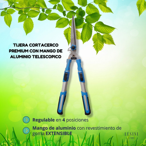 Imagen 4 de 10 de Kit De Poda Jardineria Tijera Podón Yunke+ Tijera Cortacerco