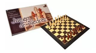 Juego De Ajedrez En Madera Bisonte 9828