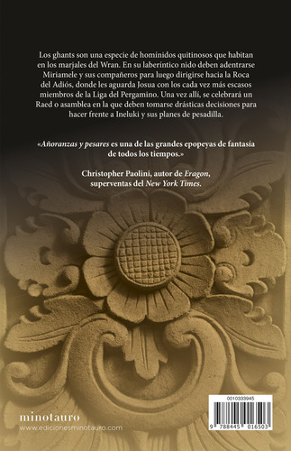 Añoranzas Y Pesares N 03/04 A Traves Del Nido De, De Terry Goodkind. Añoranzas Y Pesares, Vol. 1. Editorial Minotauro, Tapa Blanda En Español, 2024
