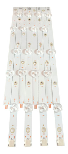 Kit De 4 Tira De 9 Led Philips 50pug6513 Aoc 50u6295 97cm