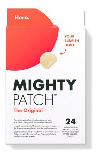 Parche Para Acné Mighty Patch Hero Original 24u