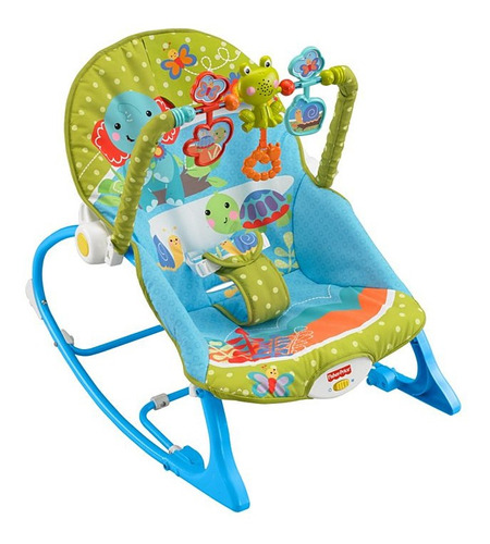 Silla mecedora para bebé Fisher-Price BGB00 X7033 celeste