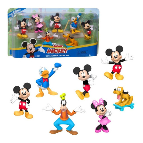 Mickey Mouse Set De Figuras Coleccionables Disney Junior