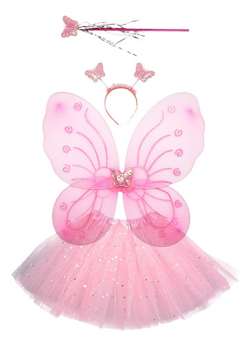 Disfraz De Hada Para Niñas Tutu Para Niños Pequeños Rosa