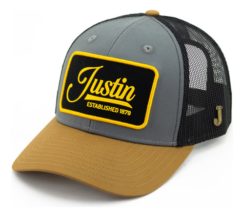 Gorra Justin Boots Laredo Gris