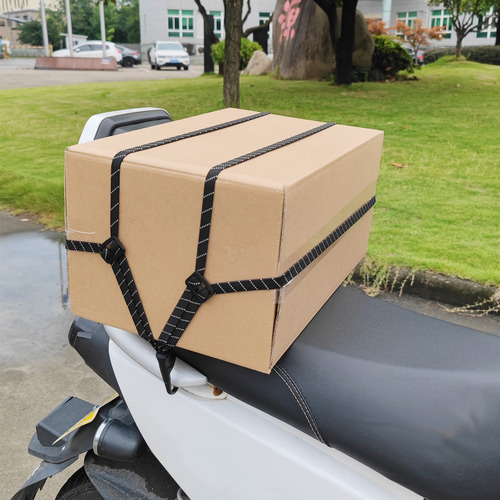 Motocicleta Con Correa De Cuerda Elástica