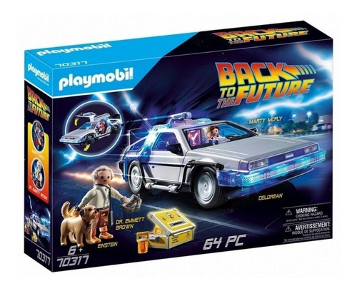 Playmobil Volver Al Futuro Auto Delorean 70317
