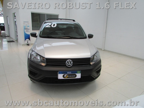 Vw Saveiro Robust 1.6 Flex - Ano 2020 - Financio - Cod 9776