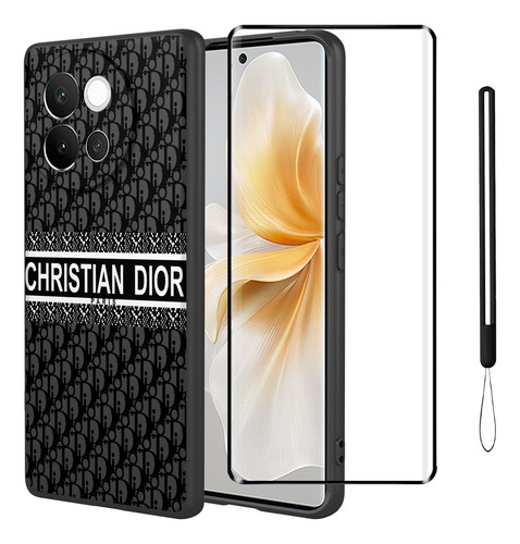 Funda Para Vivo V40 Lite Carcasa Case + Mica + Correas