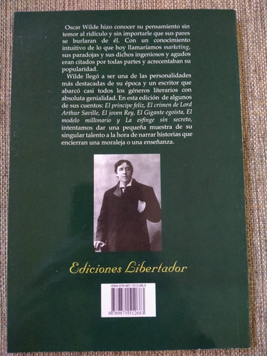 El Principe Feliz Y Otros Cuentos - Oscar Wilde - Libertador
