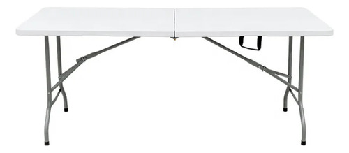 Mesa Rectangular Plegable Plástico Duro 1.80 Metros