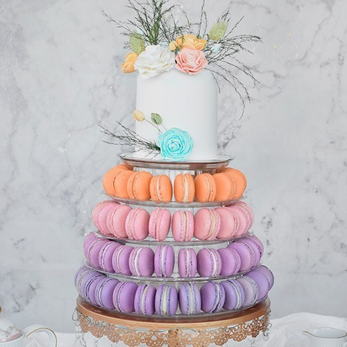 Soporte Base Para Torre De Macarons 5 P. - Parpen