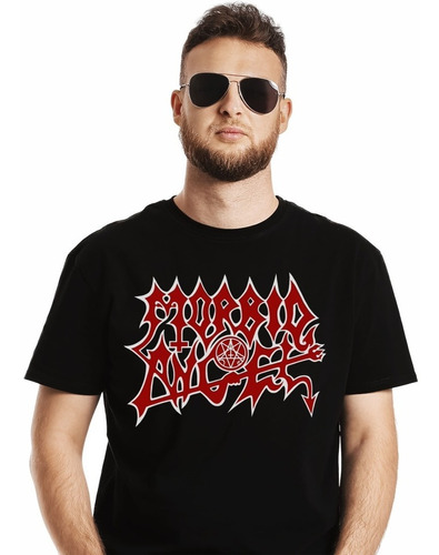 Polera Morbid Angel Logo 2 Metal Impresión Directa