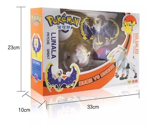Pokémon Lendário Articulado Solgaleo 17cm Dtc em Promoção na Americanas