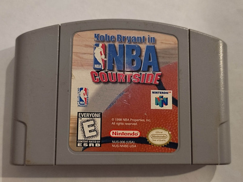 Nba Kobe Bryant Juego Nintendo 64 Garantido Gamezone
