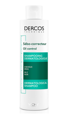 Shampoo Dercos Sebo-corrector X 200 Ml
