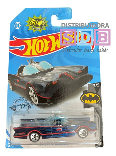 Auto Hot Wheels Colección  Batimovil Serie Clásica Original 