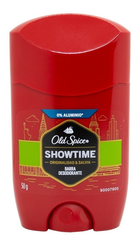 Old Spice Showtime Desodorante En Barra Hombre Salvia Local