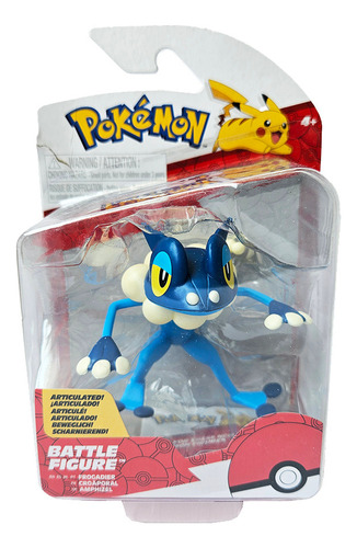 5 Pack Figuras Pokémon Battle Frogadier Raboot Tepig Roselia