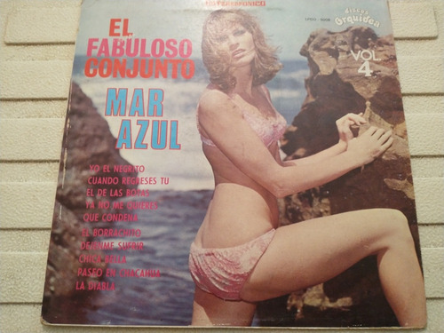 Mar Azúl  El Fabuloso Conjunto Vol.4  Lp Vinilo 