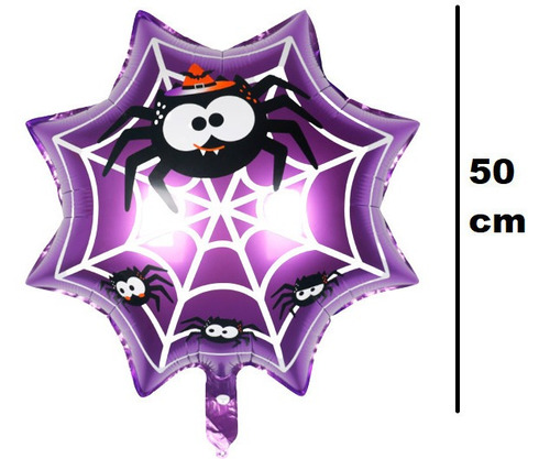 Globos Decoracion Halloween Fantasma Vampiro Telaraña Jack