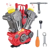 Comprar Kit De Construcción De Motores Take Apart Toys Con Luces