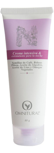 Crema Intensiva Y Estimulante Para La Noche X 80 Grs  Omnit