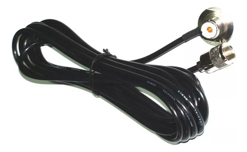 Cable Coaxial Armado Rg58 Y Soporte Baul