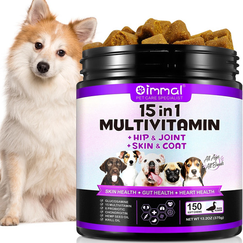 Golosinas Perros Masticable Inmunidad Digestión Toma Fácil