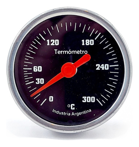 Reloj Pirometro Termómetro C/bulbo Para Freidora 300 ° C