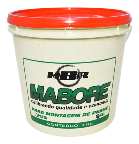 Gel Para Montagem De Pneus 3kg - Mabore