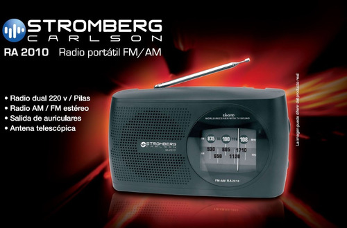 Radio Analogica Am Fm Portatil Stromberg