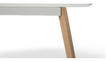 Mesa De Comedor Tulip Wood 120 Nordica Outlet + C