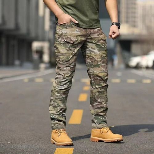 Pantalon Hombre Tactico Militar Cargo Outdoor Pantalones