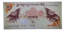 Comprar Billete 5 Ngultrum Butan 2006 Sin Circular Pick 28 A Unc 