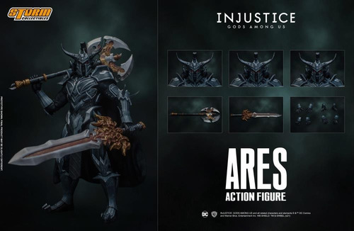 Imagen 3 de 5 de Ares Injustice God Among Us Storm Collectibles