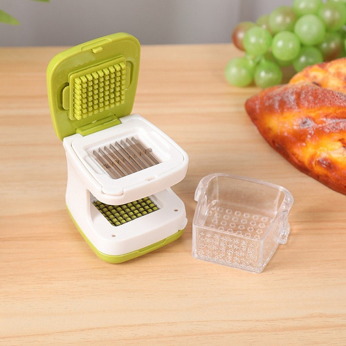Cortador Para Ajos Con Recipiente