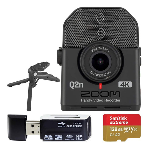 Zoom Q2n-4k Grabadora De Video Práctica De Ultra
