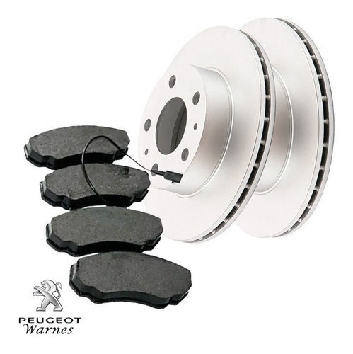 Kit Discos + Pastillas Para Citroen Jumper 2 2.8 Hdi 1400kg