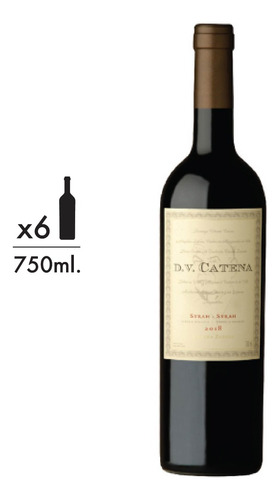 Dv Catena Syrah Syrah 750ml X6u - Catena Zapata