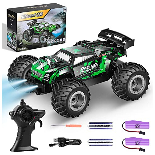 Rc Cars, 1:18 Scale All Terrain Remote Control Car, 2wd...