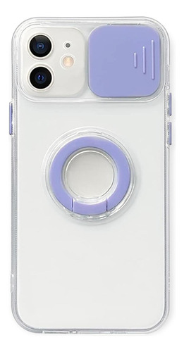 Funda Protectora Camara Con Anillo + Mica Para iPhone XS Max