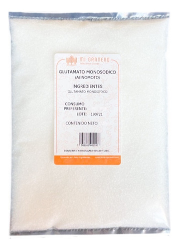 Glutamato Monosodico Ajinomoto Granel 1 Kilogramo