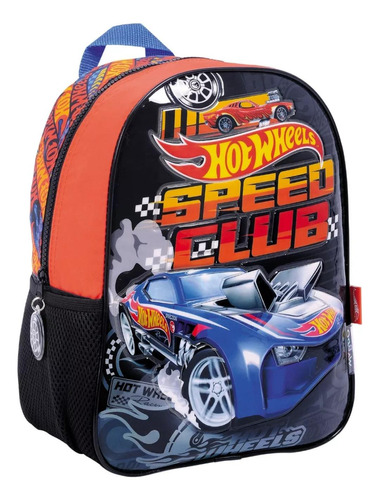 Mochila Escolar Espalda 12  Hot Wheels Red Car