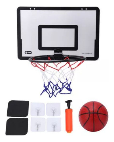 Canasta De Baloncesto Colgante Kit Para Interiores 40 X 26cm