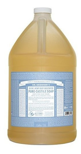 Imagen 1 de 1 de Dr. Bronners - Pure-castile Liquid Soap (baby Unscented, 1