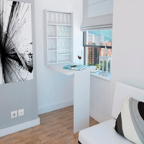 Mesa Empotrable Modelo Vatta Color Blanco