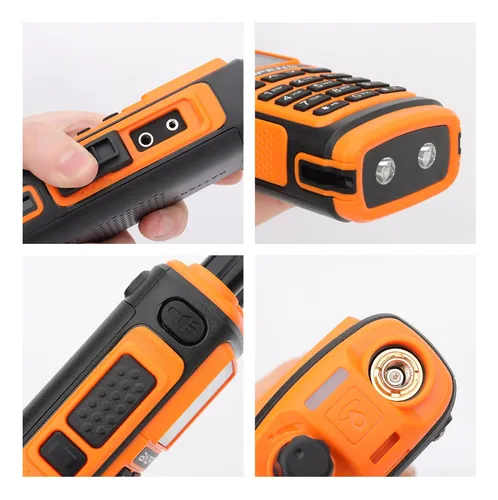 X6 Radio Walkie Talkie Baofeng Uv-17 Pro L Usb-c Ip45 Bf-17l