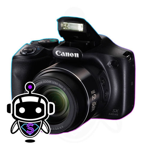 Camara Canon Sx540 Hs + 50x Zoom + 128gb + Maleta + Tripode